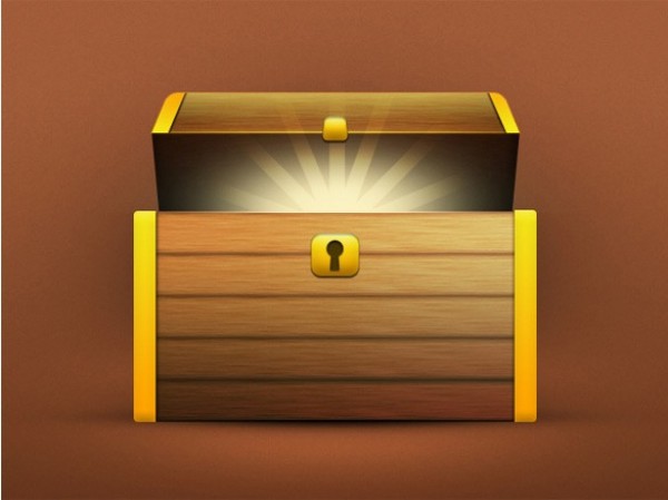 Template Treasure Chest Box