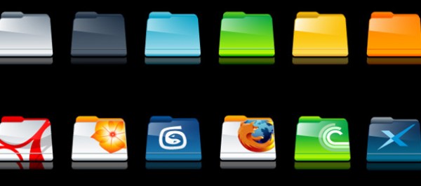 pc mac icon folder icons 