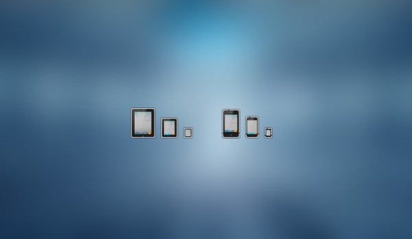tiny small Photoshop pack minimal mac iphone iPad icons Free icons 