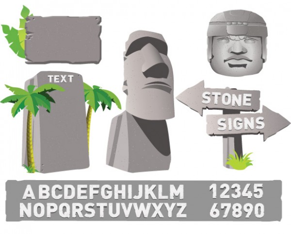 Vectors vector graphic vector unique Stonehenge stone solid sign rock quality Photoshop palms pack original modern illustrator illustration icons high quality fresh free vectors free download free download creative alphabet AI 