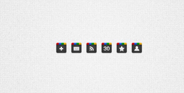 source files RSS psd plus Photoshop mail icons icon google plus google free psd Free icons contacts calendar bookmarks 