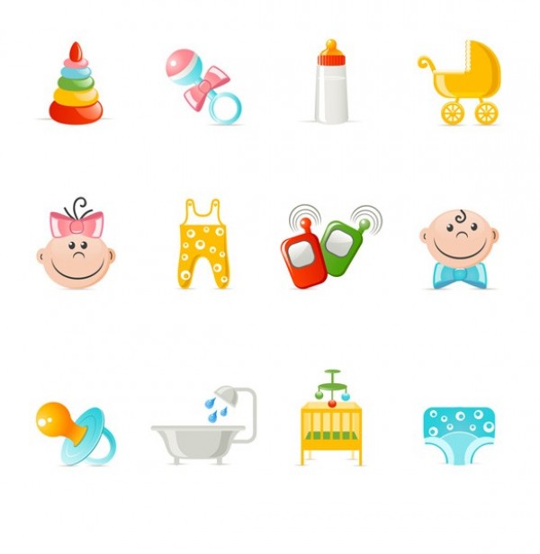 web vector unique ultimate stylish soother quality pack pacifier original new modern illustrator icons high quality graphic fresh free download free download diaper design crib creative bath baby rattle baby bottle baby 