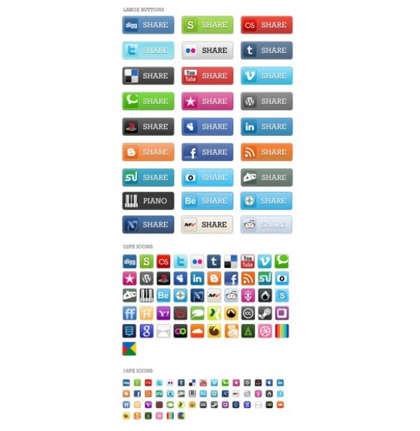 web unique ui elements ui stylish social media icons social icons social buttons simple set quality pack original new networking modern interface hi-res HD fresh free download free elements download detailed design creative clean bookmarking 