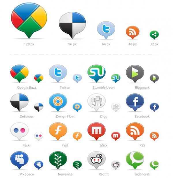 web unique ui elements ui stylish speech bubble social icons social media icons social icons social simple quality png original new networking modern interface icons hi-res HD fresh free download free elements download detailed design creative clean bookmarking balloon icons 