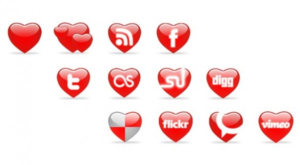 web unique ui elements ui stylish social icons simple quality original new networking modern interface icons hi-res heart icons heart HD glossy fresh free download free elements download detailed design creative clean bookmarking 