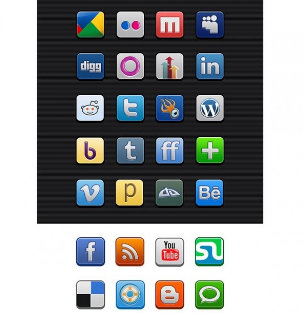 web unique ui elements ui stylish socialmate social media icons social simple quality original new networking modern interface icons hi-res HD fresh free download free elements download detailed design creative clean bookmarking 