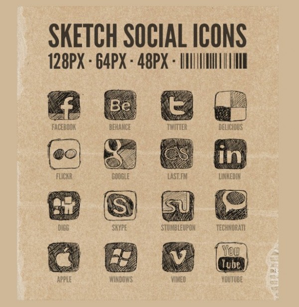 web unique ui elements ui stylish social media social icons social sketched simple quality original new networking modern interface icons hi-res HD hand drawn fresh free download free elements download detailed design creative clean 