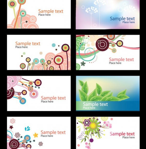 web vector unique ui elements stylish set quality original new nature leaf illustrator high quality hi-res HD graphic fresh free download free floral download design creative business cards abstract 