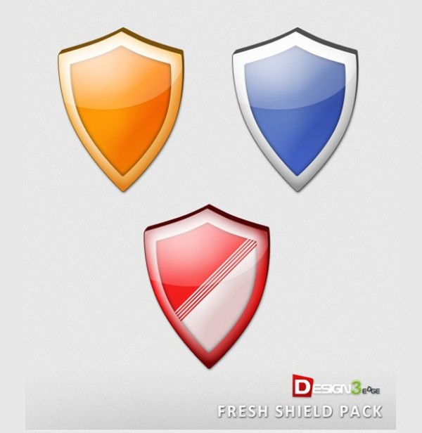 web unique ui elements ui stylish simple shield set red quality original orange new modern interface icons hi-res HD glossy fresh free download free elements download detailed design creative clean blue 