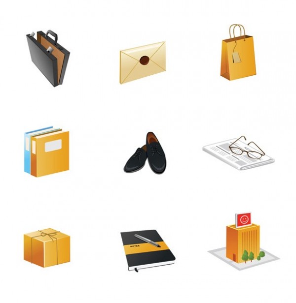 web vector unique ui elements stylish shopping bag quality original office notebook newspaper new letter interface illustrator icon high quality hi-res HD graphic glasses fresh free download free elements dress shoes download detailed design creative commerce business building briefcase box 