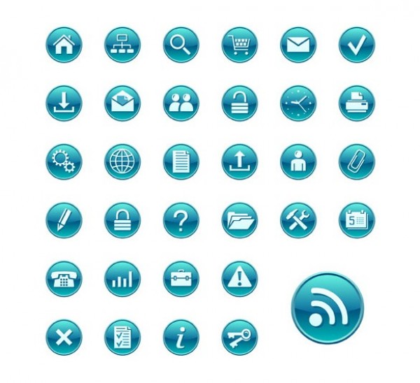 web vector icons vector unique ui elements stylish set round quality pack original new interface illustrator icons high quality hi-res HD graphic glossy fresh free download free elements download detailed design creative blue 
