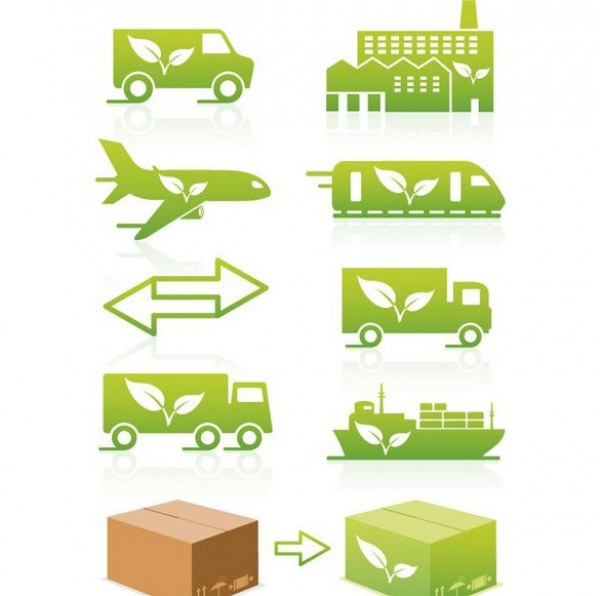 web vector unique ui elements truck transport train stylish shipping quality plane original new interface illustrator icons high quality hi-res HD green icons green graphic fresh free download free environment elements eco friendly eco download detailed design creative barge 