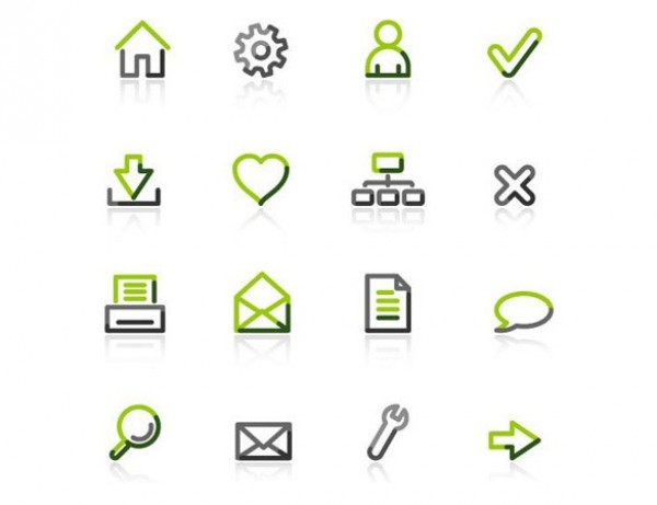web vector unique ui stylish simplistic simple set quality original new interface illustrator icons high quality hi-res HD grey green icons gray graphic fresh free download free elements download detailed design creative 