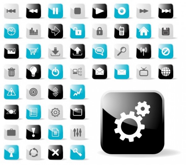 web icons web vector unique ui stylish set quality pack original new interface illustrator icons high quality hi-res HD grey gray graphic glossy fresh free download free elements download detailed design creative blue black 