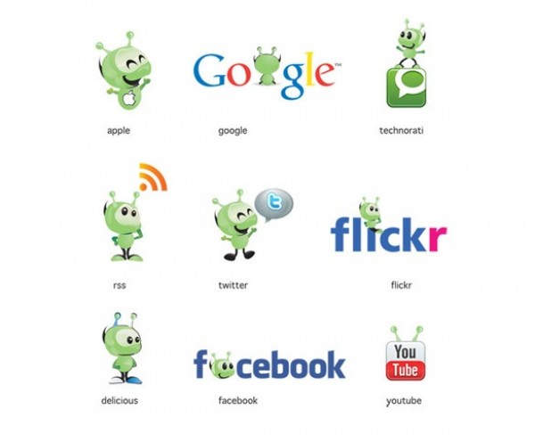 web unique ui elements ui stylish space social media icons social simple set quality original new networking Muffy icons modern interface icons hi-res HD green fresh free download free elements download detailed design creature creative comic character clean bookmarking 