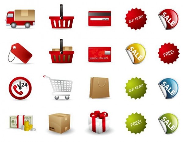 web vector unique ui elements transport truck tag stylish shopping basket shopping bag shopping shop shipping box sales stickers red quality original online store new money interface illustrator icons high quality hi-res HD graphic gift box fresh free download free elements download detailed design credit card creative 