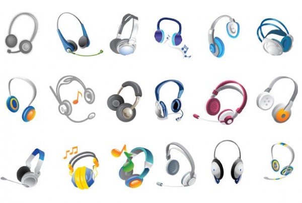 web vector unique ui elements stylish quality original new music interface illustrator high quality hi-res headset headphones headphone icon HD graphic fresh free download free elements earphones download detailed design creative 
