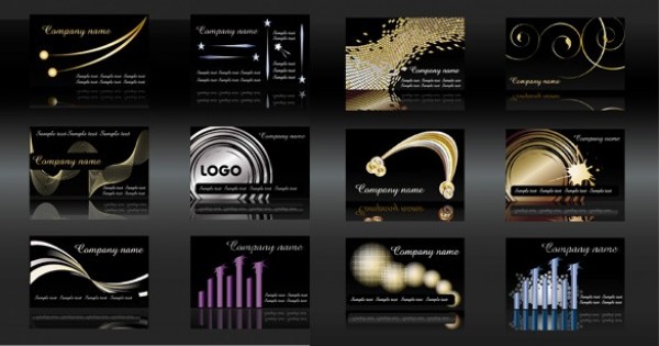 web vector unique ui elements template stylish quality original new luxury interface illustrator high quality hi-res HD graphic gold fresh free download free expensive executive elements download detailed design creative corporate cards business cards black 