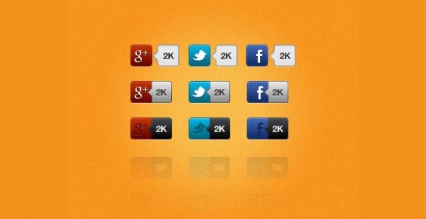 web unique ui elements ui twitter stylish social share buttons share quality original new modern interface icons hi-res HD google plus fresh free download free Facebook elements download detailed design creative clean badge 