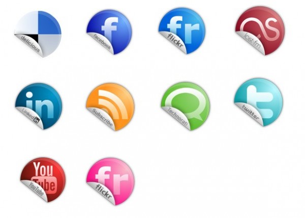 web unique ui elements ui stylish social set round quality png original new networking modern media interface icons hi-res HD fresh free download free elements download detailed design curled sticker creative clean bookmarking 