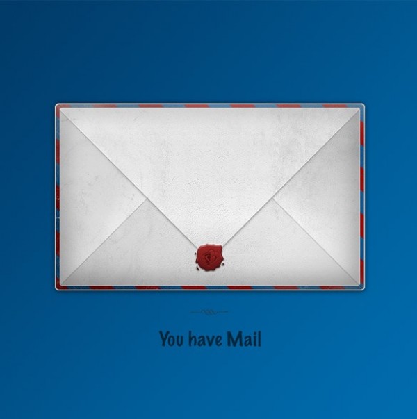 you've got mail web wax seal wax unique ui elements ui stylish stamp sealed seal quality original new modern mail interface hi-res HD fresh free download free envelope elements download detailed design creative clean airmail 