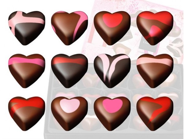 web valentines unique ui elements ui stylish set quality png original new modern interface icons hi-res hearts heart HD fresh free download free elements download detailed design creative clean chocolates chocolate AI 