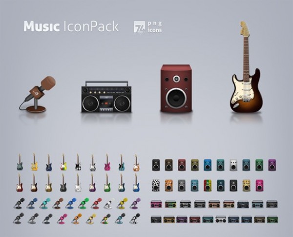 web unique ui elements ui stylish speaker set quality png pack original new music modern microphone interface icons hi-res HD fresh free download free elements electric guitar download detailed design creative clean boombox 