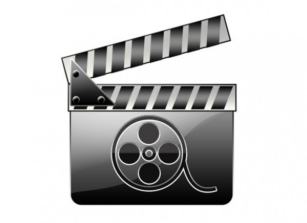 web video icon video unique ui elements ui stylish quality psd original new movies modern interface icon hi-res HD fresh free download free film reel film elements download detailed design creative clean clapboard black 