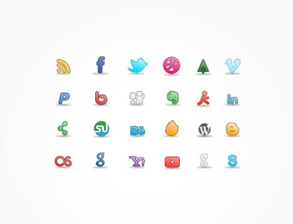 web unique ui elements ui stylish social icons simplistic simple set quality psd png pack original new networking modern jpg interface icons hi-res HD fresh free download free elements download detailed design creative clean bookmarking 