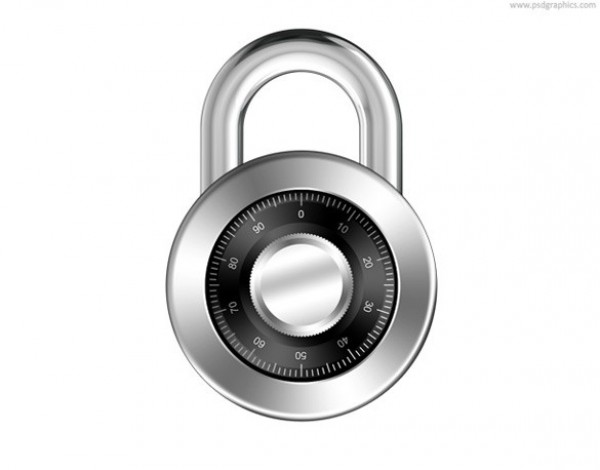 web unique ui elements ui stylish silver realistic quality psd padlock icon padlock original new modern metal lock icon lock interface icon hi-res HD grey fresh free download free elements download detailed design creative combination lock clean 