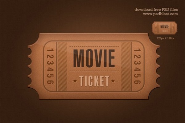 web unique ui elements ui ticket icon textured stylish realistic quality psd original new movie ticket modern interface icon hollywood movie ticket hi-res HD fresh free download free elements download detailed design creative clean 