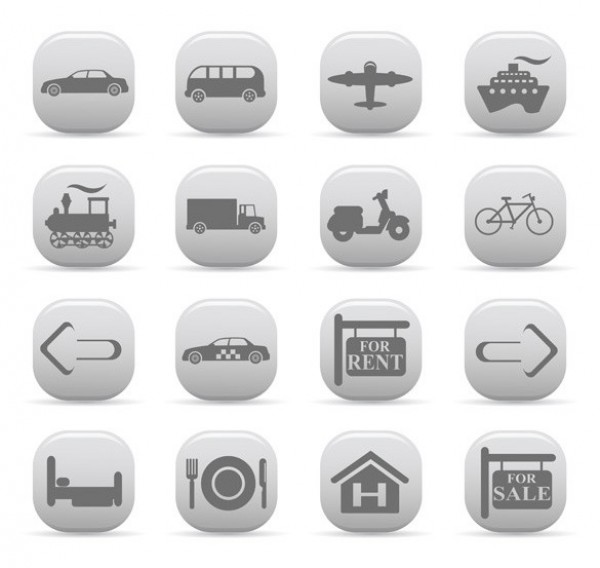 web vector unique ui elements travel icons transportation icons transport stylish set quality original new interface illustrator icons hotel high quality hi-res HD grey graphic glossy fresh free download free EPS elements download detailed design creative  