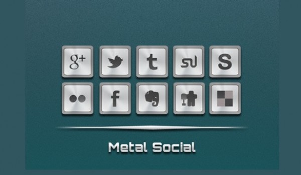 web unique ui elements ui stylish social media social icons set social quality png original new networking modern metal social icons interface iCloud hi-res HD fresh free download free elements download detailed design creative clean bookmarking 