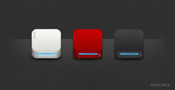 wii icons wii white web unique ui elements ui stylish red quality png original new modern ios interface icon ico hi-res HD fresh free download free elements download detailed design creative clean black 3d 