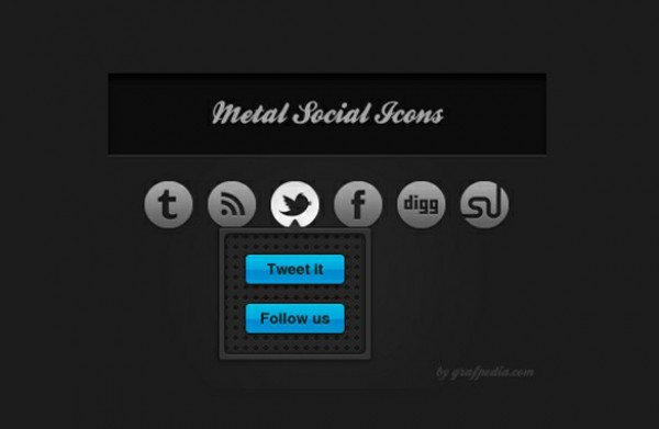 web unique ui elements ui tooltip stylish social icons social quality psd original new networking modern metal social icons metal grid metal interface icons hi-res HD fresh free download free follow me elements dropdown download detailed design creative clean buttons 