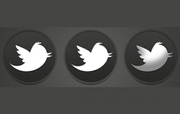 white web unique ui elements ui twitter icon stylish states simple set round quality psd pressed original normal new modern interface hover hi-res HD grey fresh free download free elements download detailed design creative clean active 