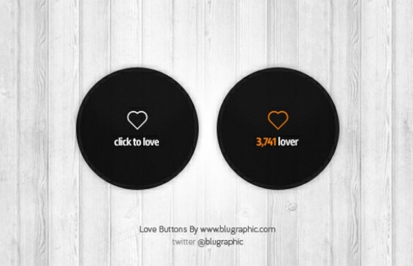 web unique ui elements ui stylish round quality psd original new modern love it love icon love count icon interface icon hi-res heart HD fresh free download free fav elements download detailed design dark creative count clean 