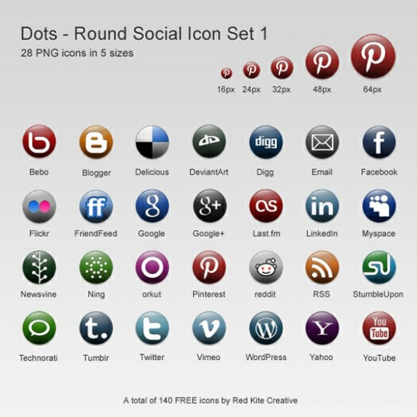 web unique ui elements ui textured stylish social icons social sizes set round quality png pack original orb new modern interface icons hi-res HD glossy fresh free download free elements download dots detailed design creative clean 