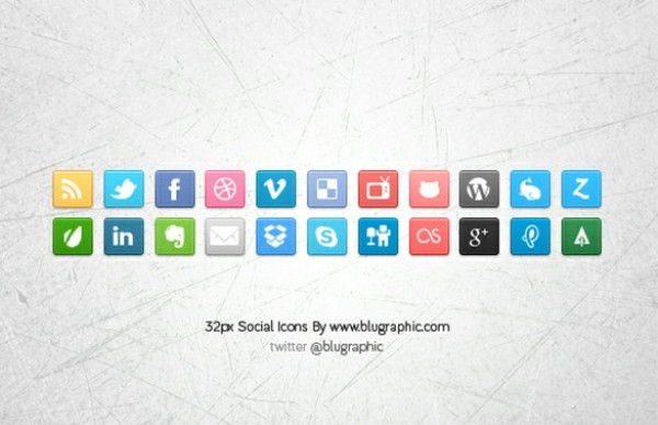web unique ui elements ui stylish social icons social set quality psd pack original new modern interface icons hi-res HD fresh free download free elements download detailed design creative clean 32px 