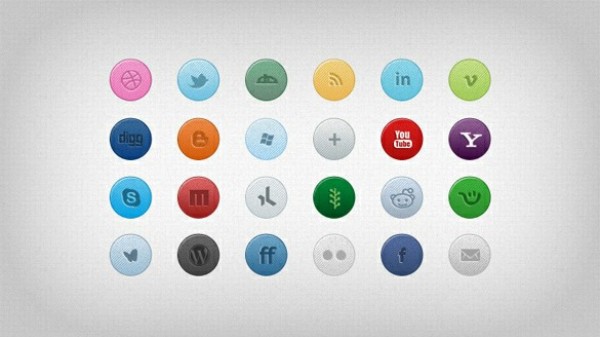 web unique ui elements ui textured stylish social icons set social round quality psd pack original new networking modern interface icons hi-res HD fresh free download free elements download detailed design creative colorful clean bookmarking 