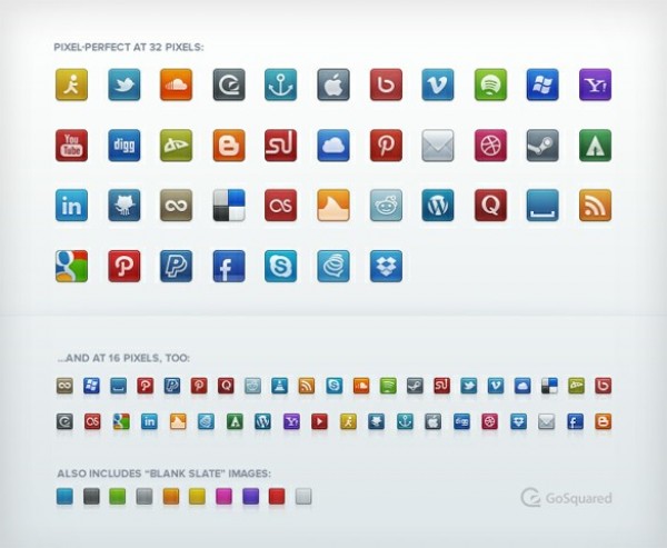 web unique ui elements ui stylish social icons set social set quality psd png pack original new networking modern media interface icons hi-res HD fresh free download free elements download detailed design creative colorful clean bookmarking blank icons 32px 16px 