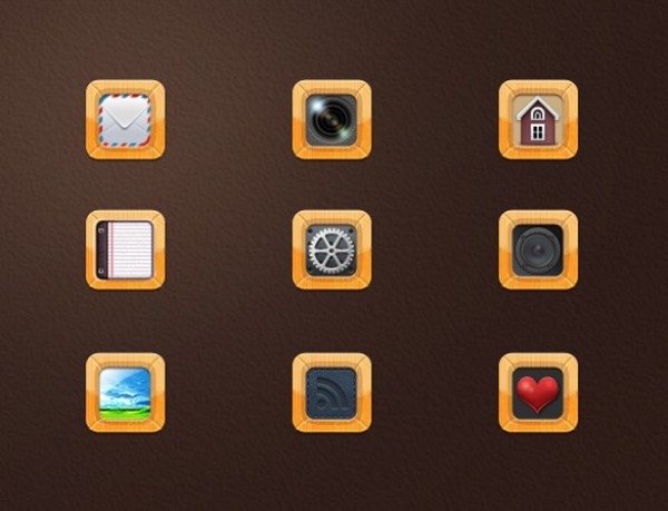 wooden frame wooden wood web unique ui elements ui tools stylish set quality psd original notes new modern mail lens interface icons home hi-res HD fresh free download free frame favs elements download detailed design creative clean 