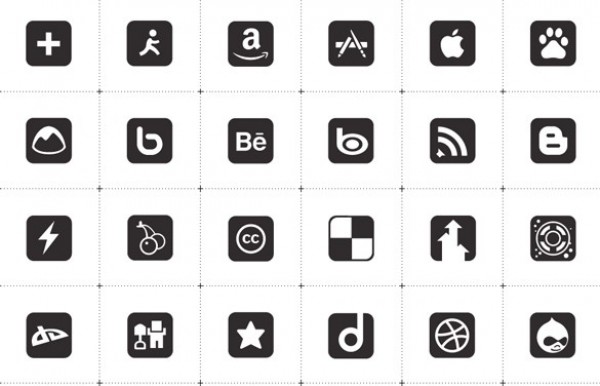 white web icons web vector unique ui elements stylish social icons social quality plastique pack original new networking logos interface illustrator icons high quality hi-res HD graphic fresh free download free elements download detailed design creative black 
