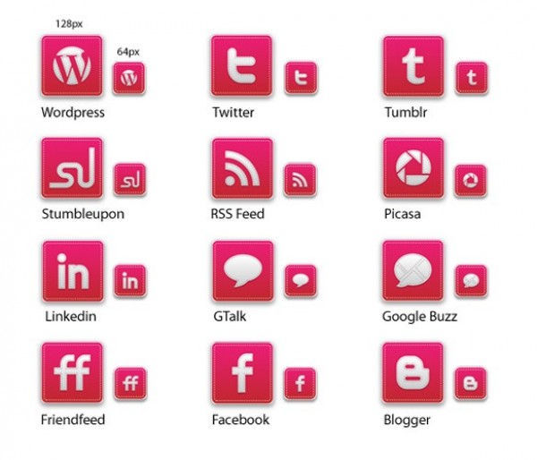 web unique ui elements ui stylish social icons set social icons social set quality png pink icons original new networking modern interface icons hi-res HD fresh free download free elements download detailed design creative clean bookmarking 