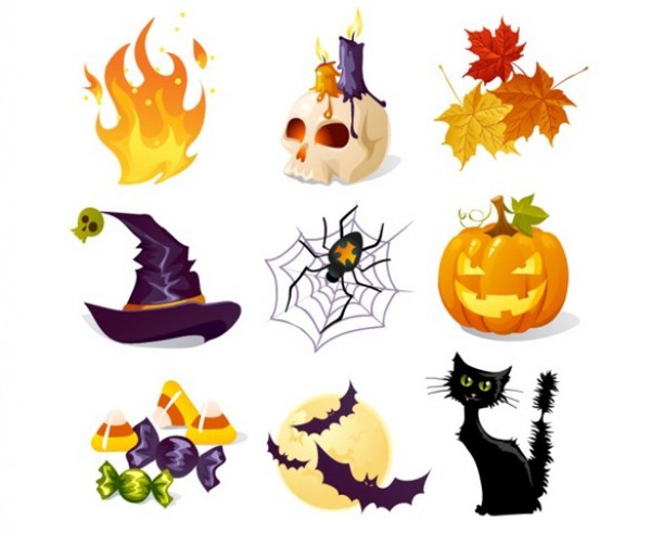 witch hat web vector unique ui elements stylish spiderweb skull quality original new jack o' lantern interface illustrator high quality hi-res HD halloween icons halloween graphic fresh free download free flames elements download detailed design creative candy black cat bats autumn leaves 