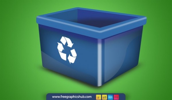 web vector unique ui elements SVG stylish recycle box recycle bin recycle quality plastic original new interface illustrator high quality hi-res HD graphic glossy garbage fresh free download free EPS elements download detailed design creative box blue box blue bin blue bin AI  