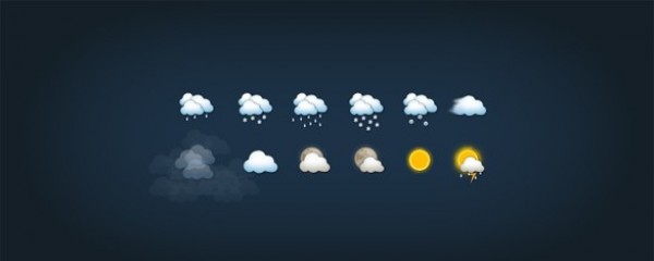 web weather icons set weather icons weather unique ui elements ui stylish set quality psd pack original new modern interface icons hi-res HD fresh free download free elements download detailed design creative climate clean  