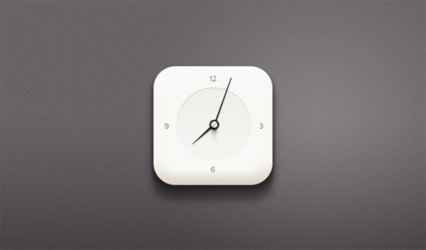 white clock white web unique ui elements ui stylish quality psd original new modern clock modern interface hi-res HD fresh free download free face elements download detailed design creative clock face clock clean analogue clock 