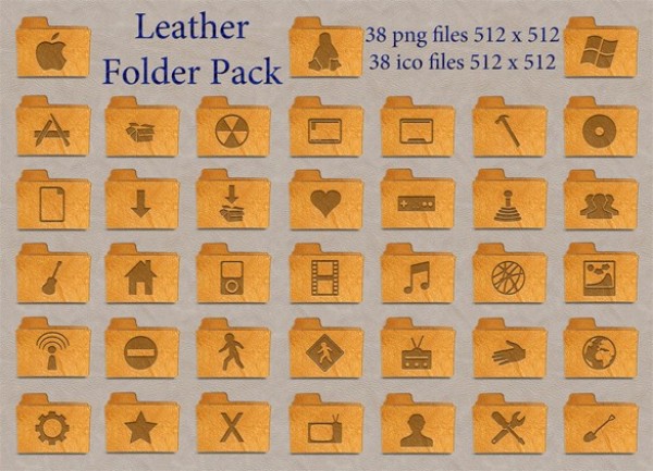 web unique ui elements ui stylish stamped quality png pack original new modern leather folder icons leather interface impressed ico hi-res HD fresh free download free folder icons set folder icons folder elements download detailed design creative clean brown 