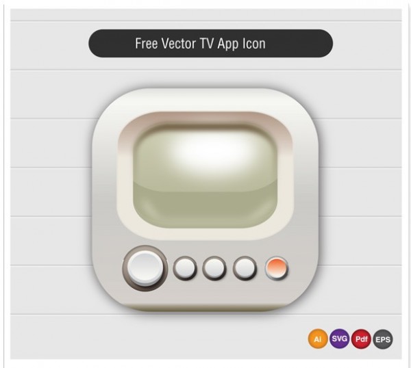 web vector tv vector unique ui elements tv icon tv app stylish screen quality original new interface illustrator icon high quality hi-res HD graphic glossy fresh free download free elements download dials detailed design creative cream 